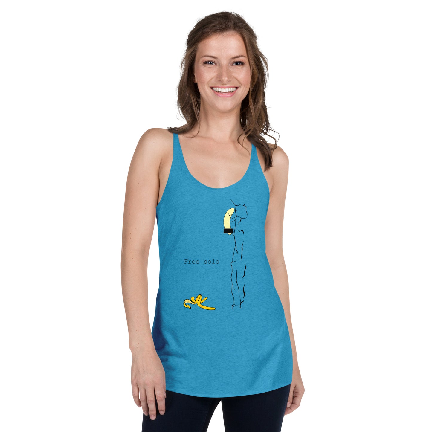 Free Solo Banana | Women's Racerback Tank
