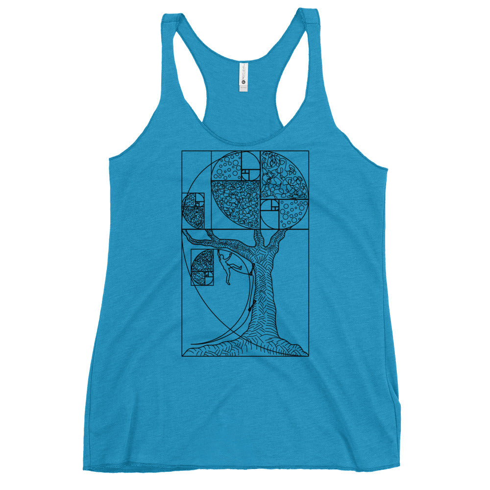 Golden tree | Women's Racerback Tank